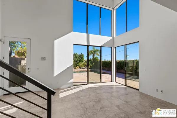 a view of an entryway