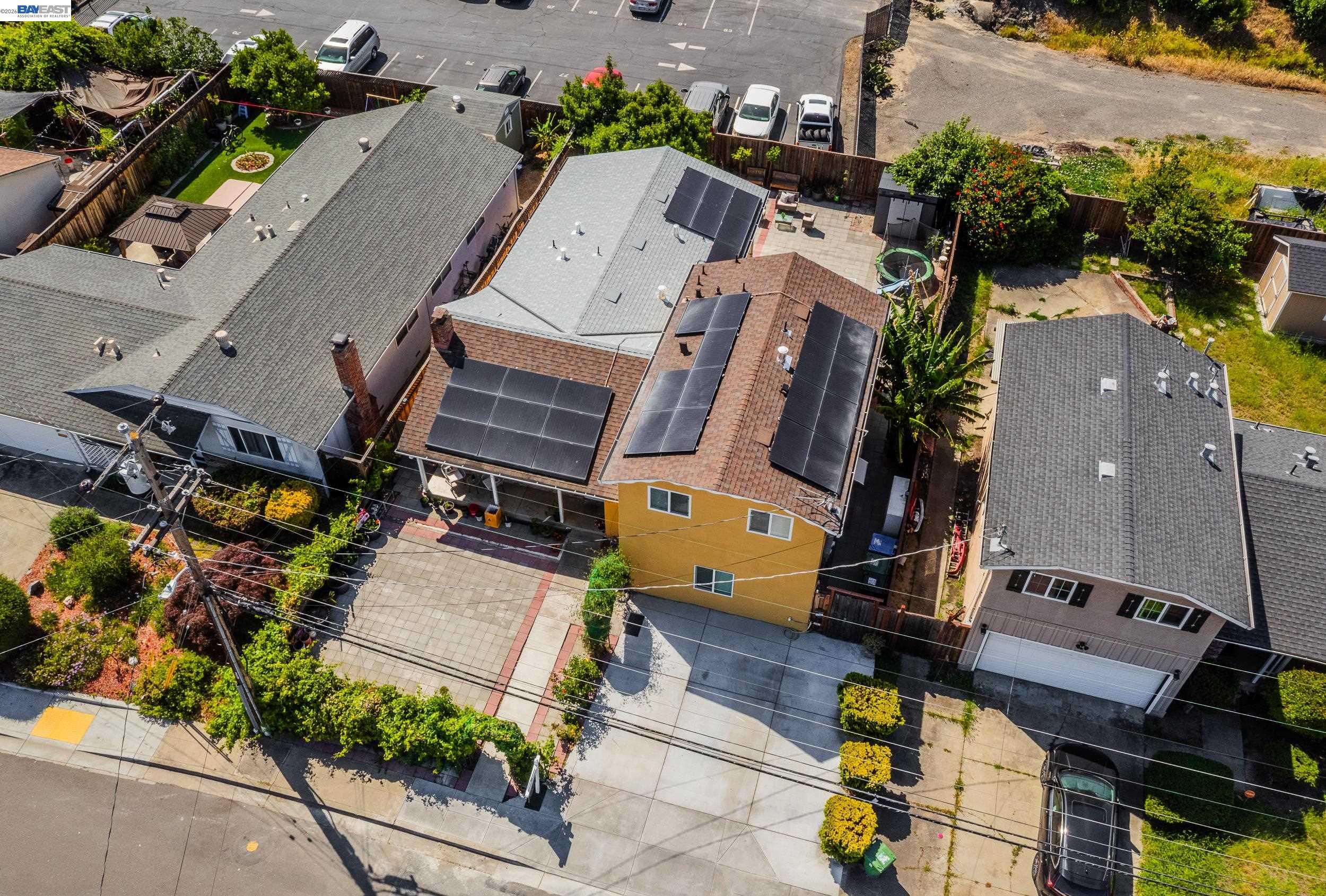4032 Doane Street Fremont, CA 94538 - Photo 36 of 39 an aerial view of residential houses with outdoor space