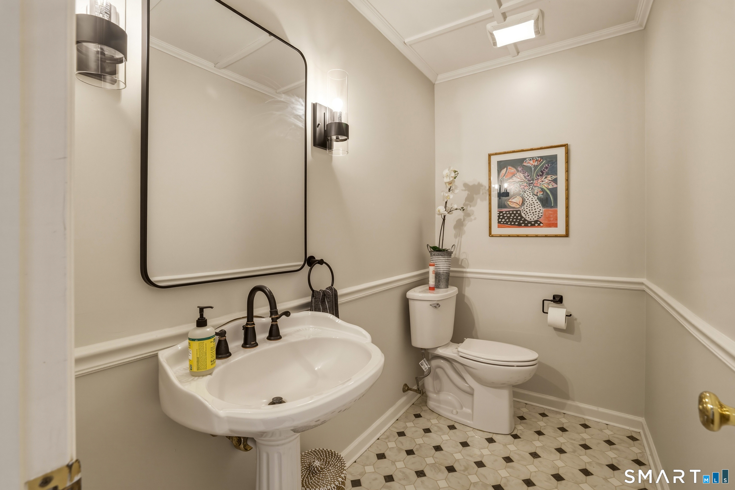 776 Bethany Mountain Road Cheshire, CT 06410 - Photo 17 of 40 a bathroom with a sink toilet and shower