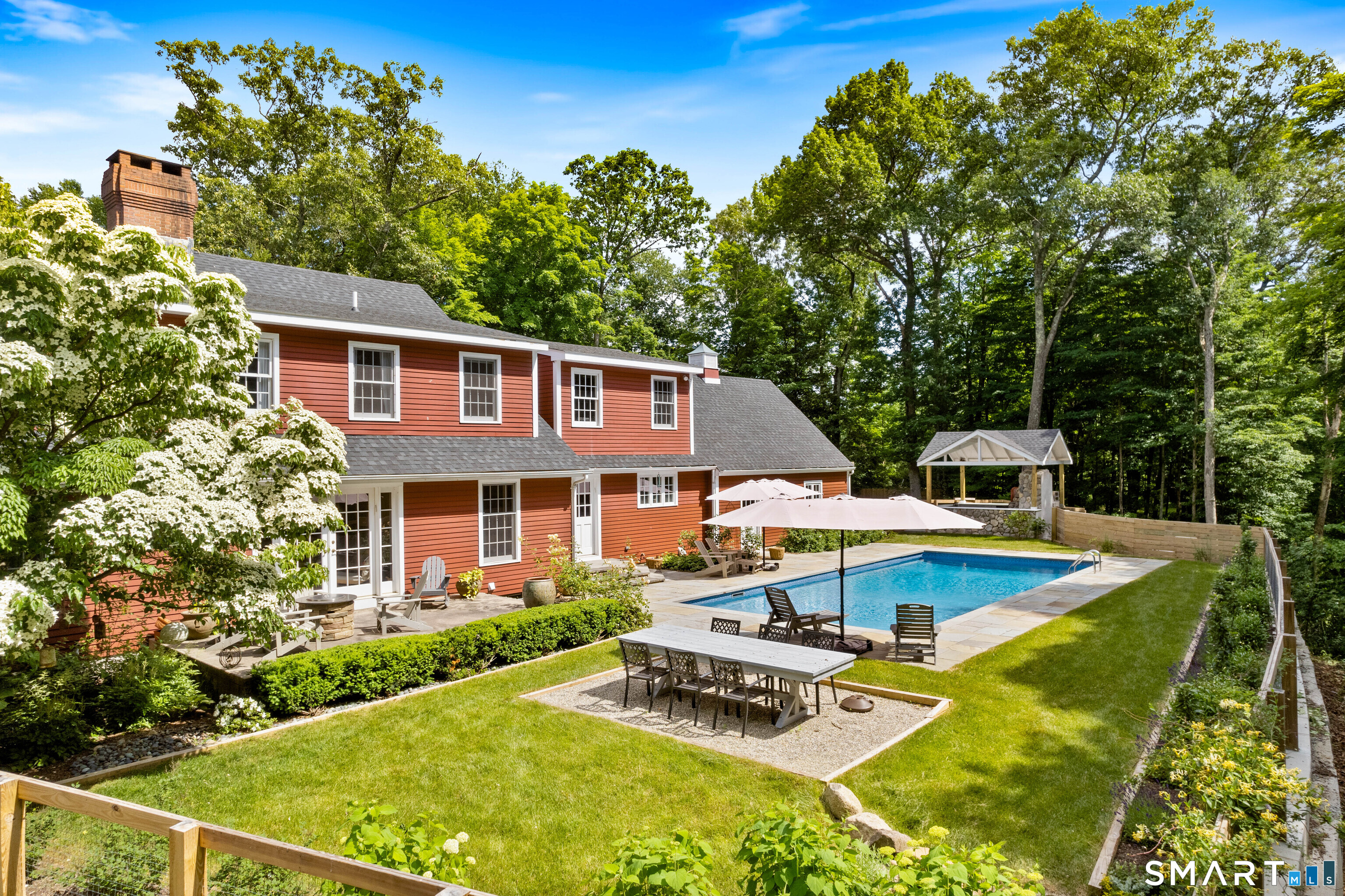 776 Bethany Mountain Road Cheshire, CT 06410 - Photo 27 of 40 a view of a house with pool