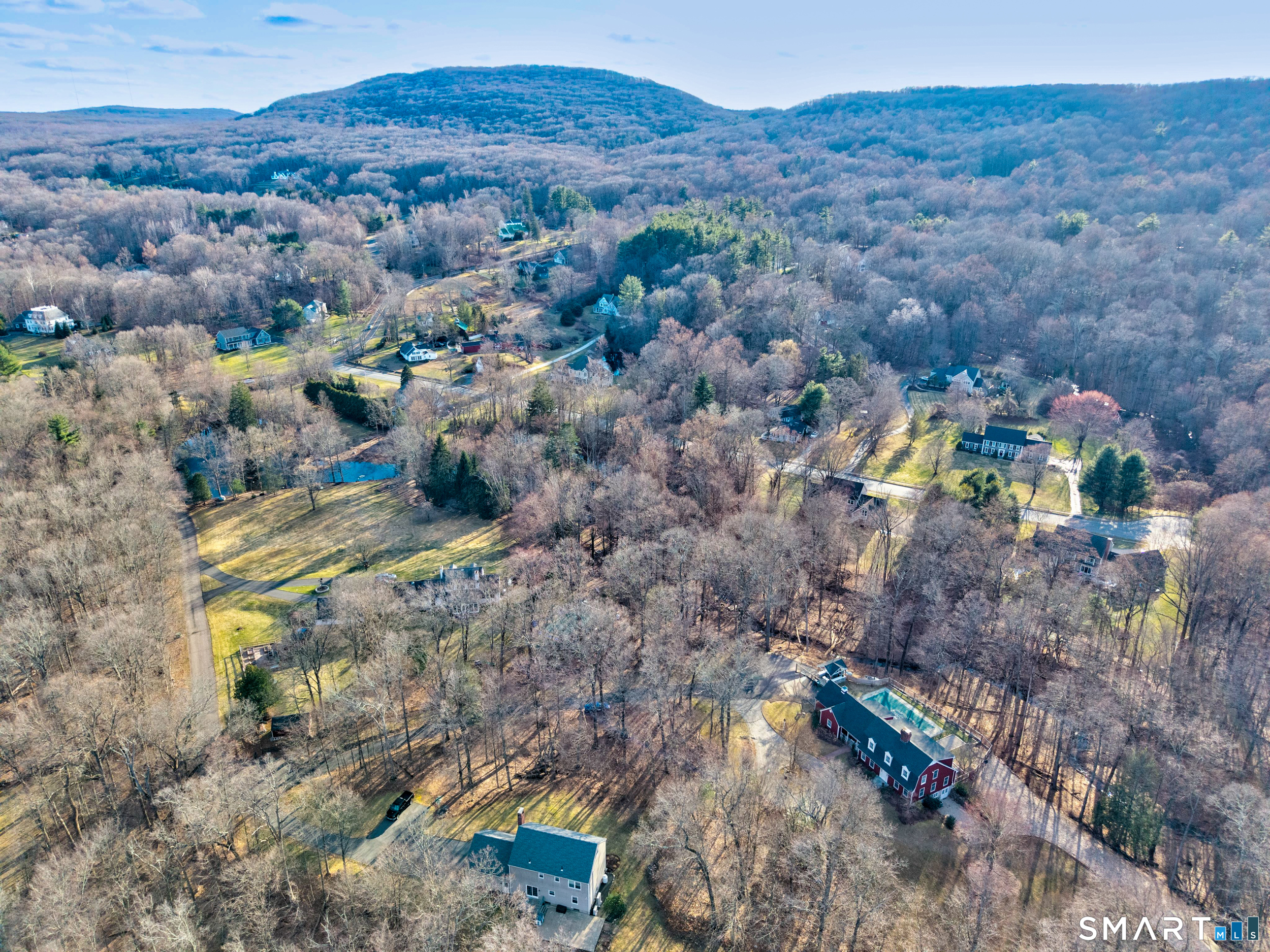 776 Bethany Mountain Road Cheshire, CT 06410 - Photo 37 of 40 an aerial view of multiple house