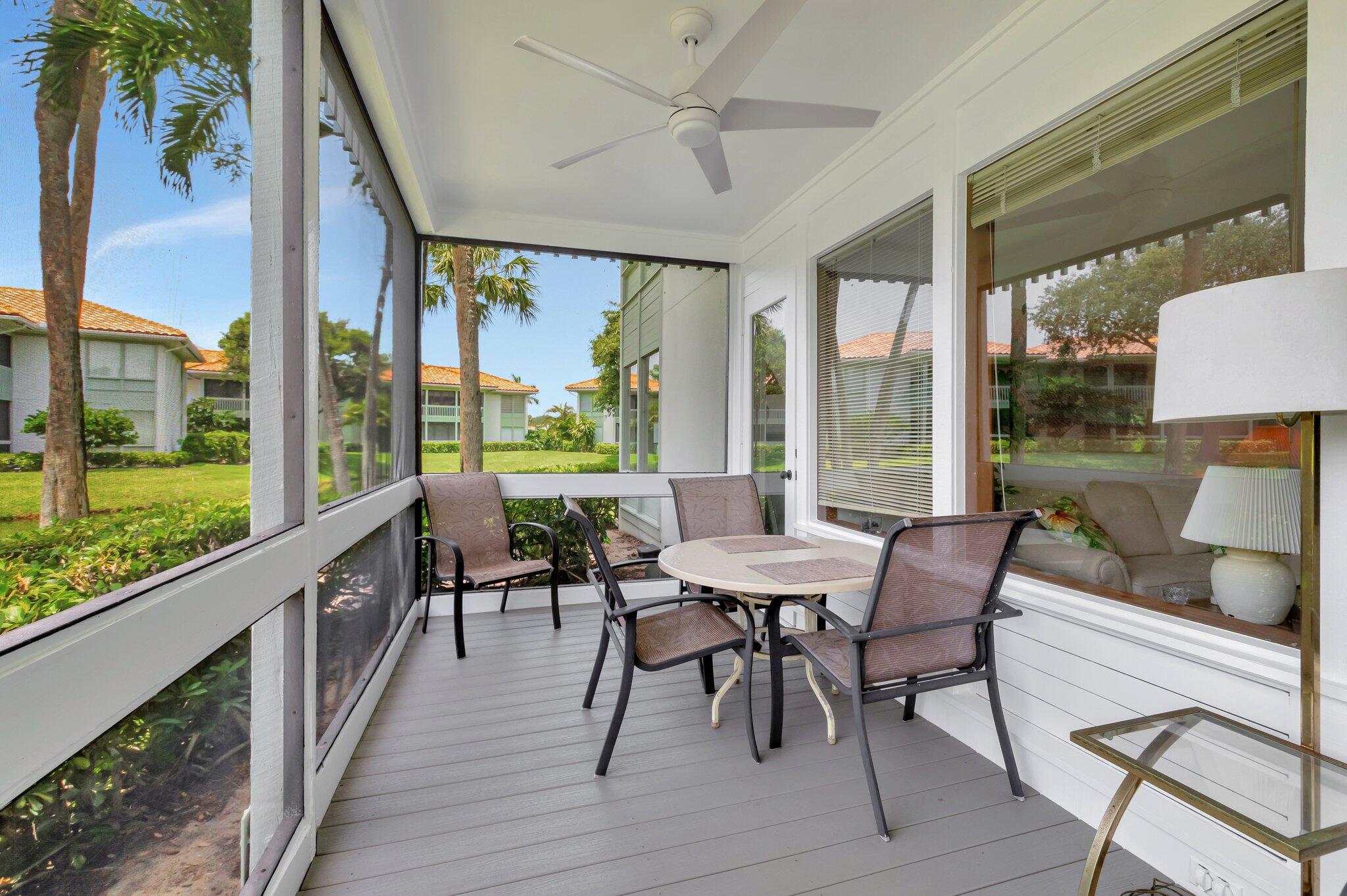 19819 Boca W Drive, Unit 4033 Boca Raton, FL 33434 - Photo 16 of 58 Screened Porch