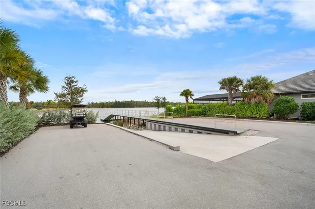 a view of a lake from a balcony