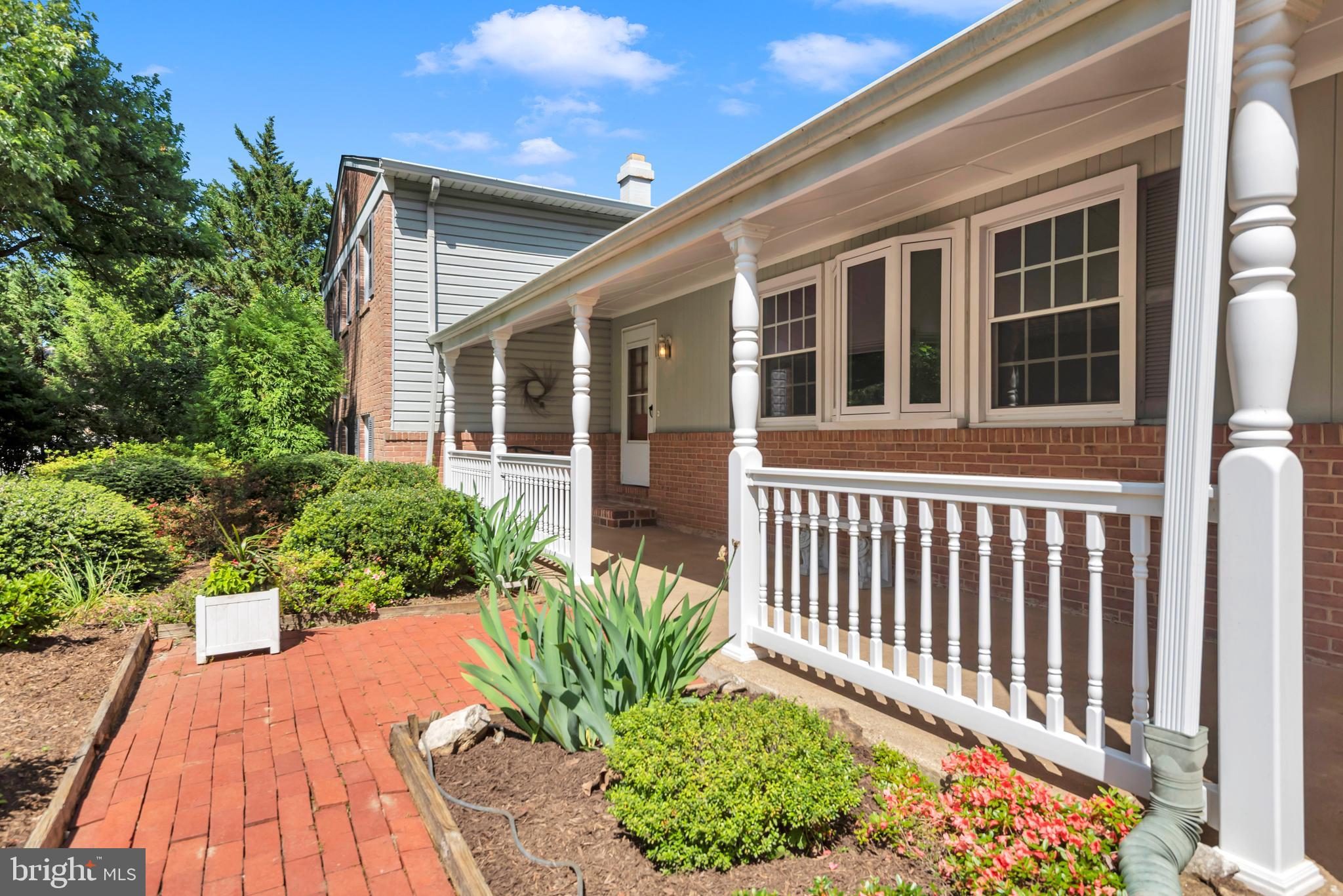 1702 Pot Spring Road Lutherville-Timonium, MD 21093 - Photo 2 of 39 Welcoming Walkway and Front Porch