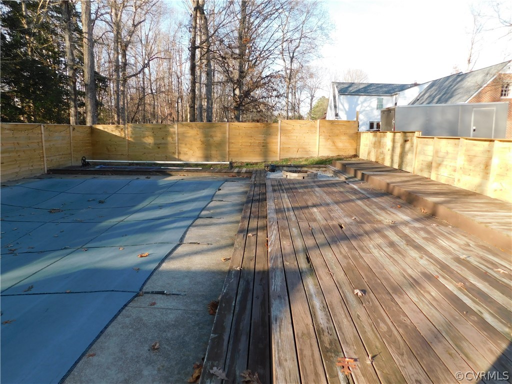 4410 Dunraven Road Chesterfield, VA 23236 - Photo 40 of 41 a view of balcony with wooden floor