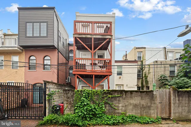 a balcony view with city view