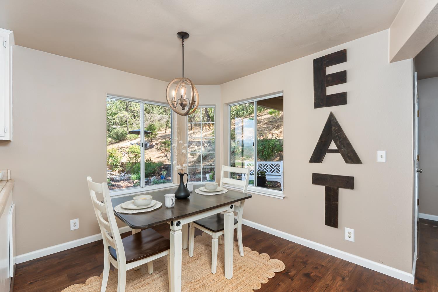 3472 See View Court Rescue, CA 95672 - Photo 18 of 56 a view of a dining room with furniture window and wooden floor