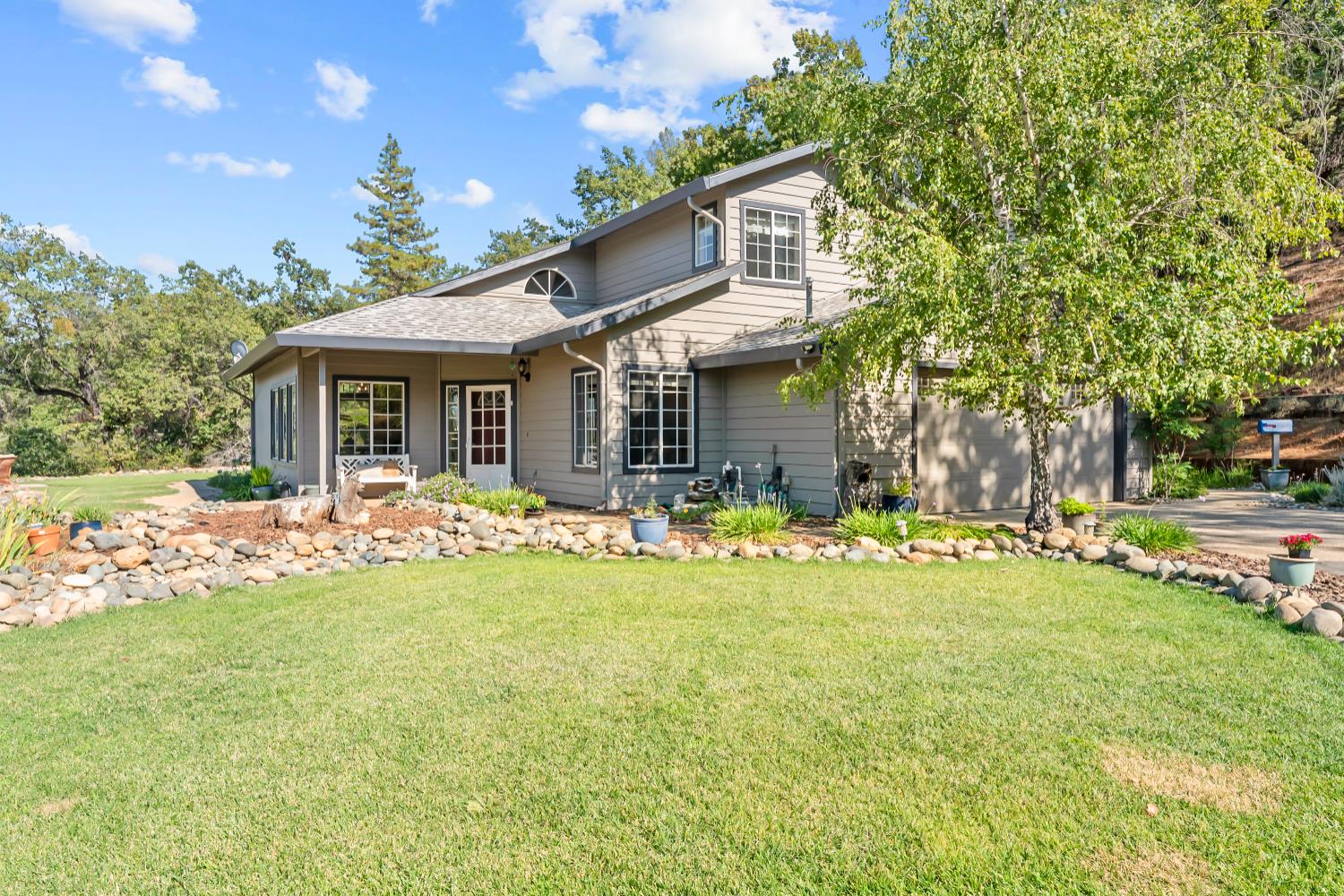 3472 See View Court Rescue, CA 95672 - Photo 56 of 56 a front view of a house with swimming pool having outdoor seating