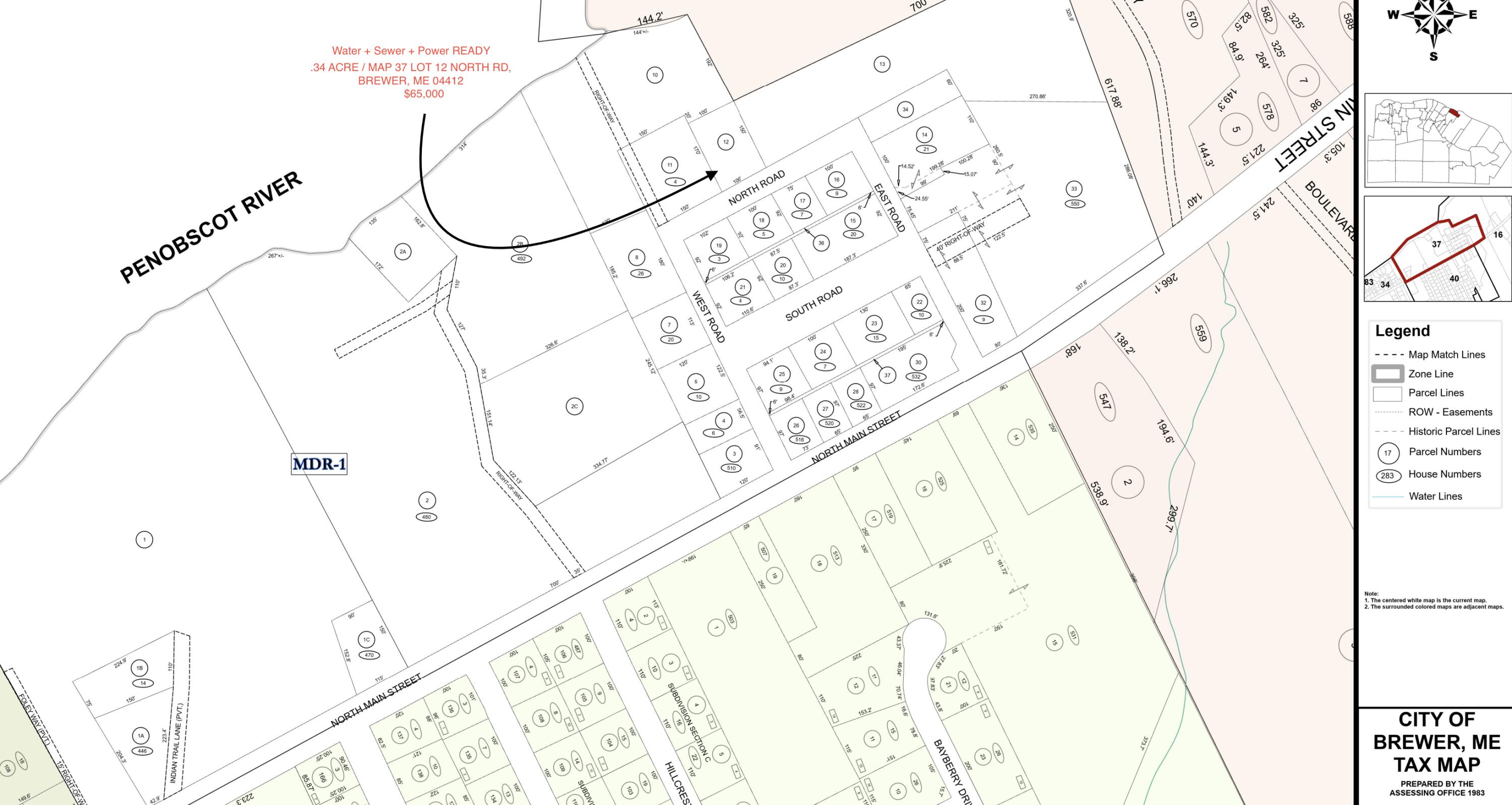 37-12 N Road Brewer, ME 04412 - Photo 5 of 6 MAP 37-12