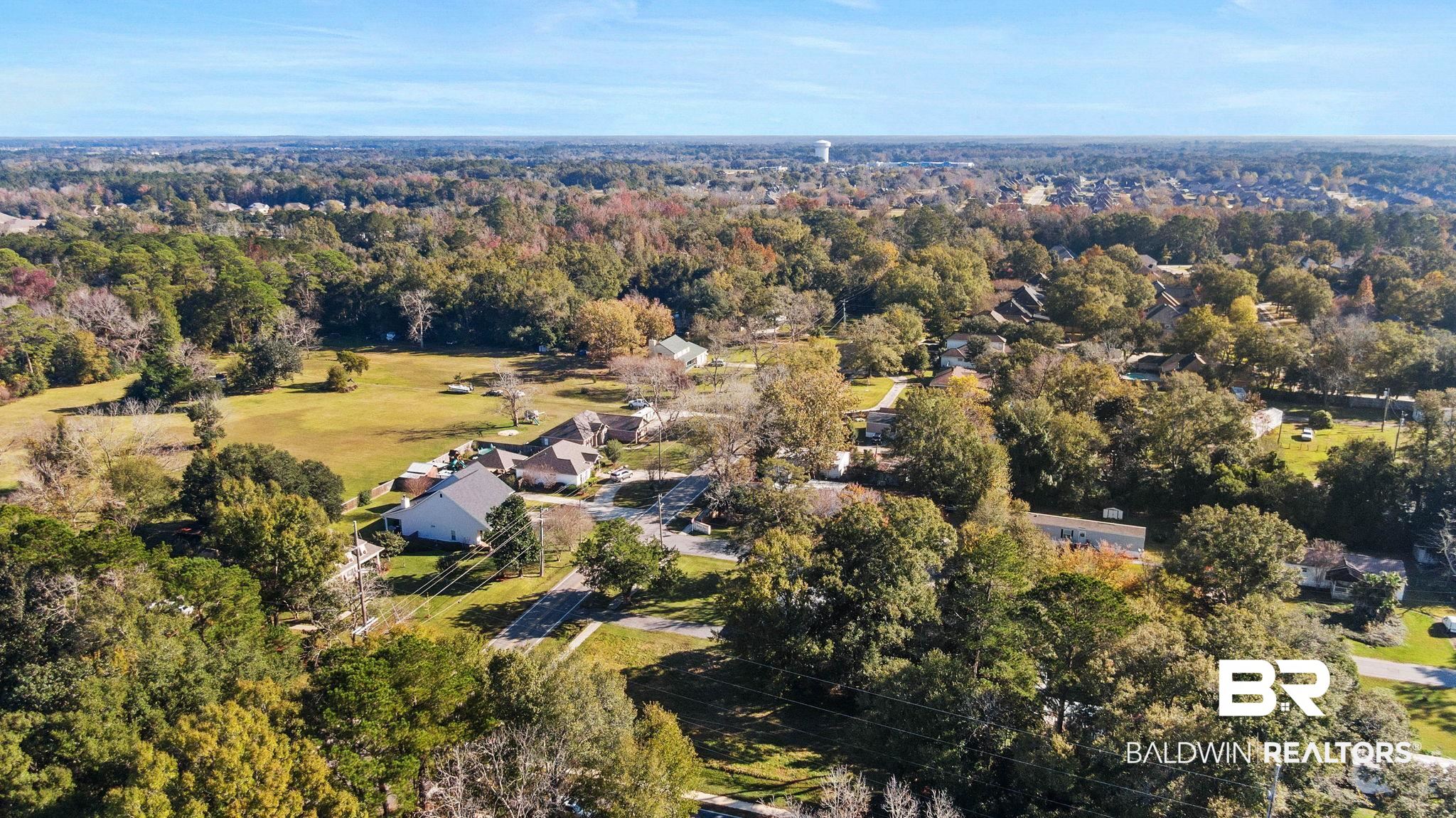 20202 County Road 13 Fairhope, AL 36532 - Photo 15 of 20 Aerial view of property's location featuring a forest