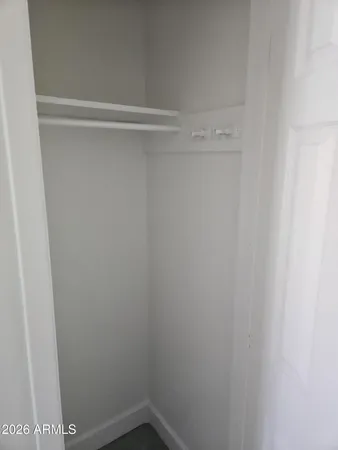 a small space with a window