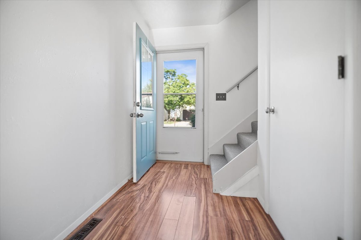 1707 King Drive, Unit D Normal, IL 61761 - Photo 4 of 24 a view of entryway with wooden floor