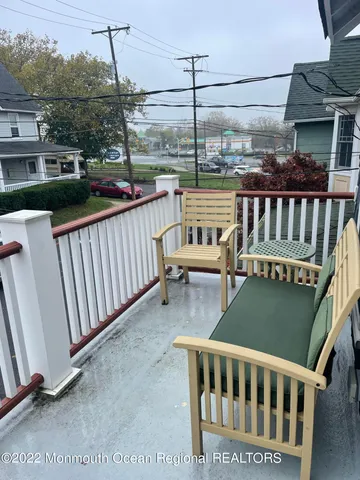 a view of a roof deck