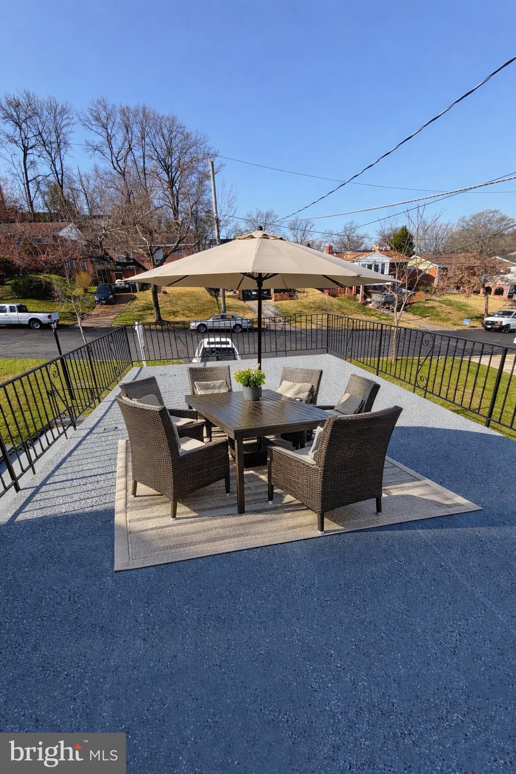 3240 Pope Street Southeast Washington, DC 20020 - Photo 5 of 40 a view of a patio with a table and chairs