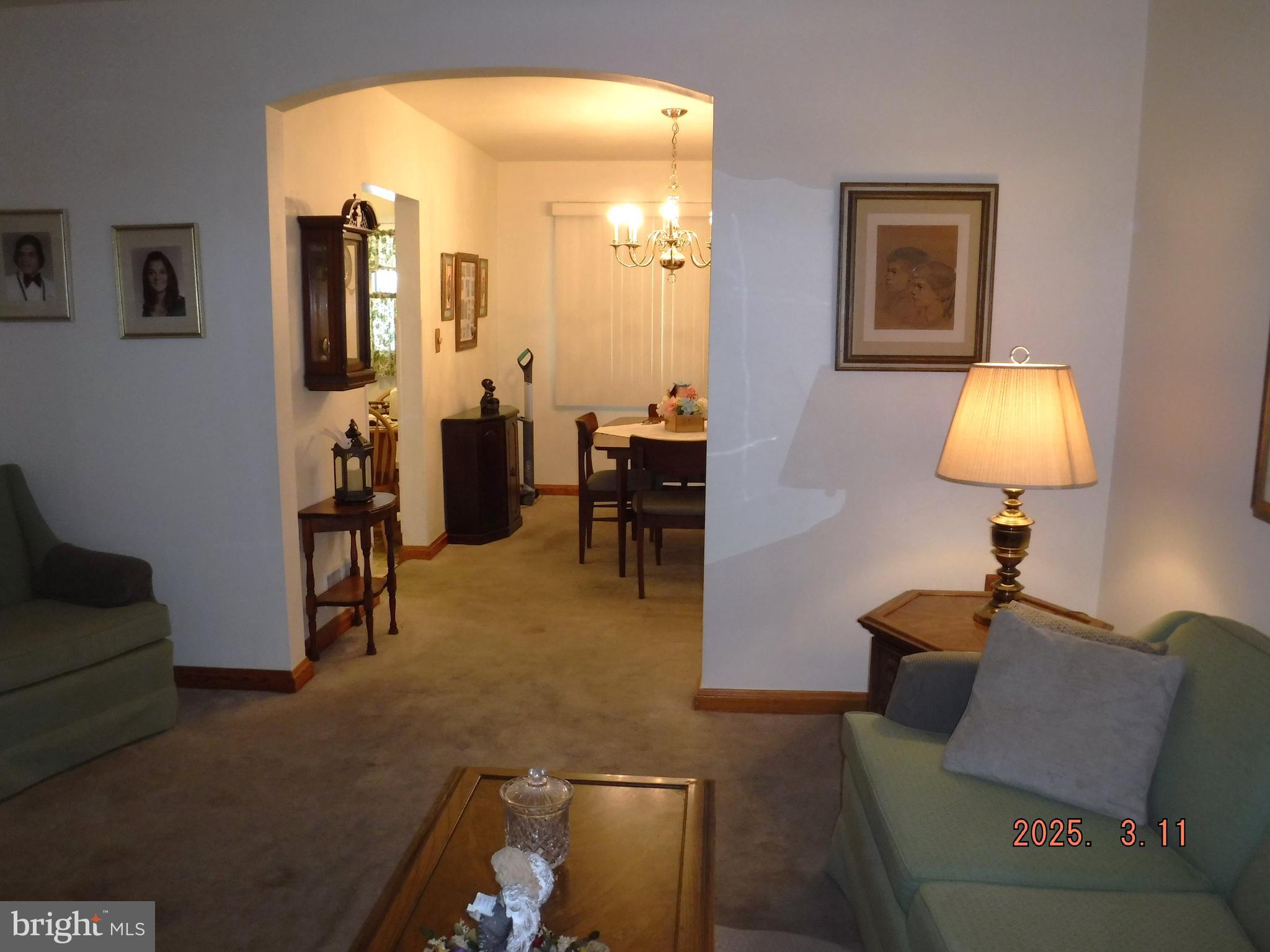 2015 Wareham Road Baltimore, MD 21222 - Photo 11 of 54 a living room with furniture and a lamp