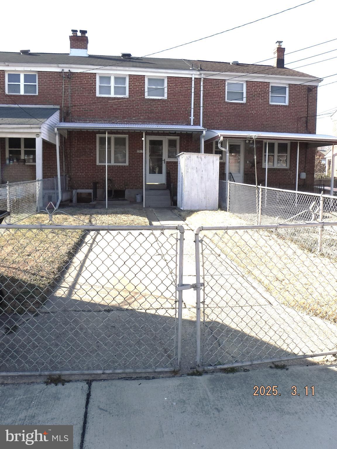 2015 Wareham Road Baltimore, MD 21222 - Photo 47 of 54 a house view with a outdoor space