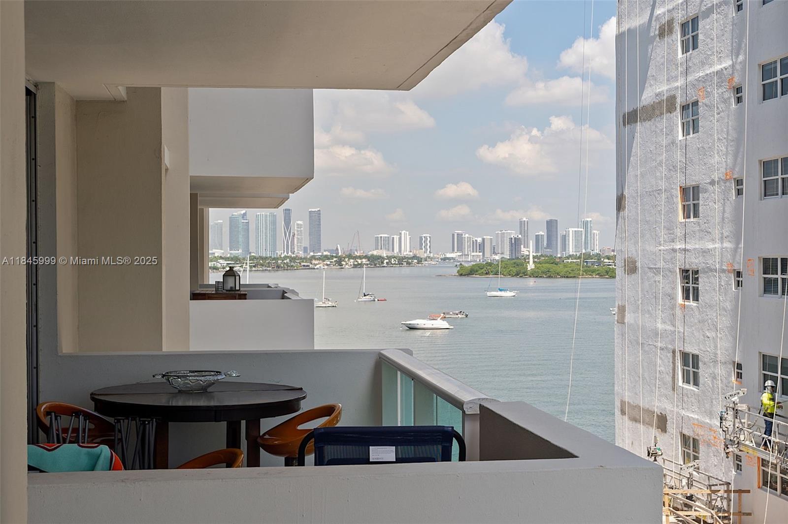1200 West Avenue, Unit 521 Miami Beach, FL 33139 - Photo 1 of 51 a room with a table chairs and a kitchen view