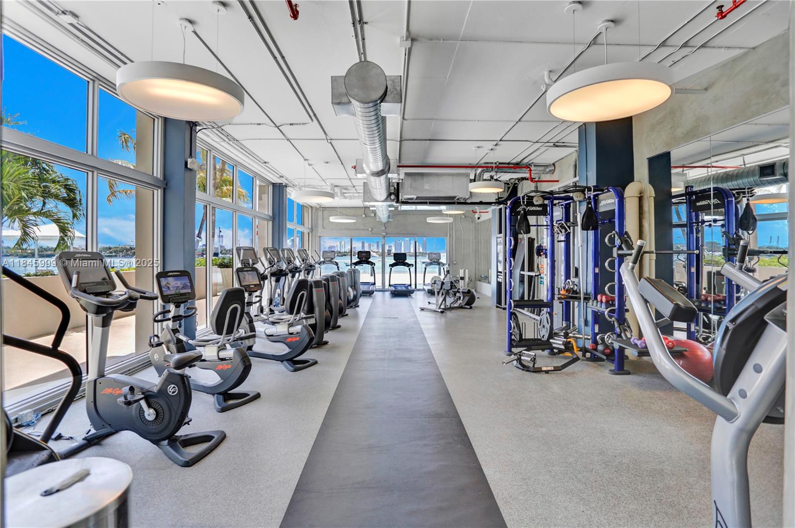 1200 West Avenue, Unit 521 Miami Beach, FL 33139 - Photo 34 of 51 a view of a room with gym equipment