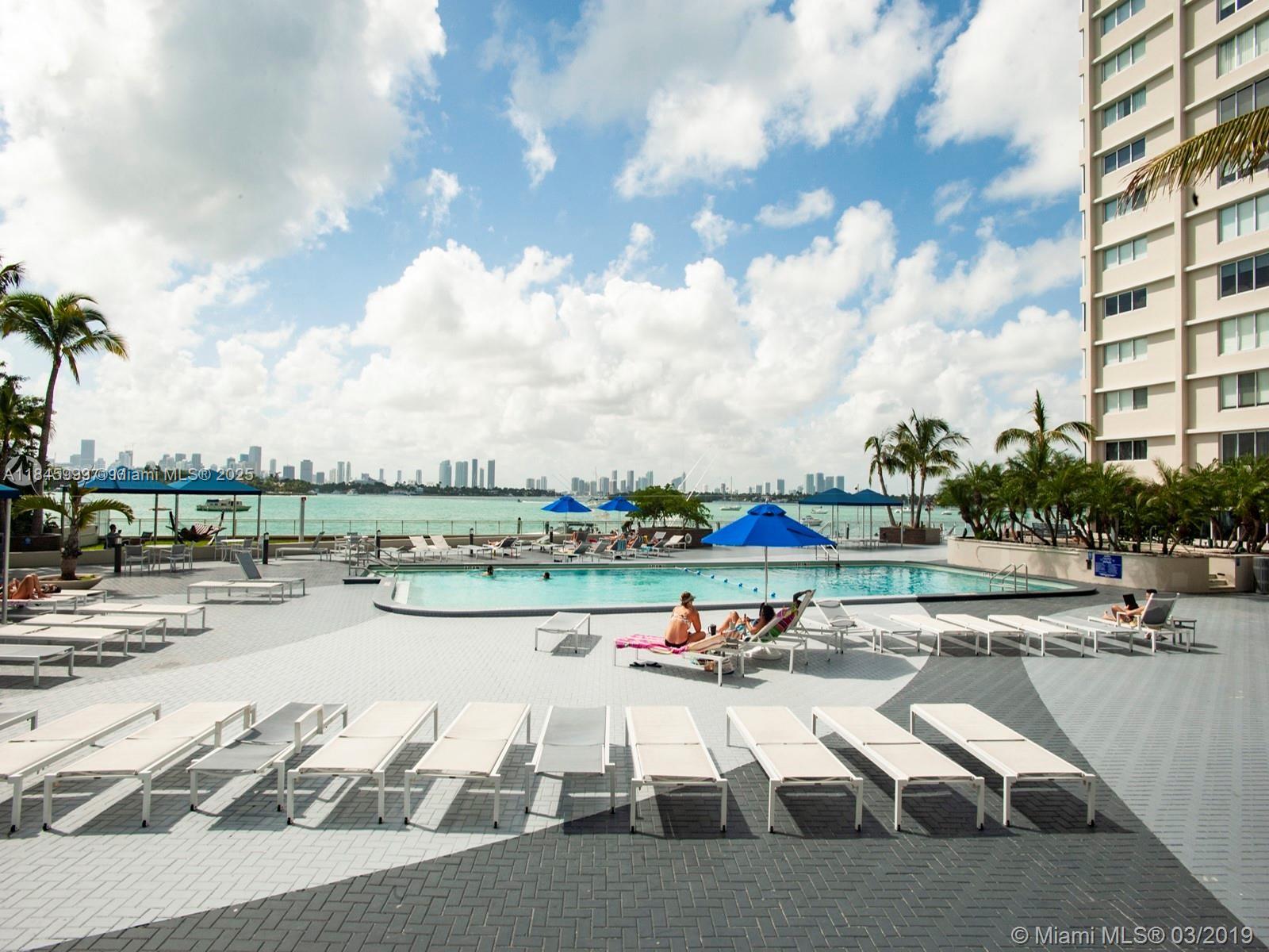 1200 West Avenue, Unit 521 Miami Beach, FL 33139 - Photo 50 of 51 a view of a lake with a terrace