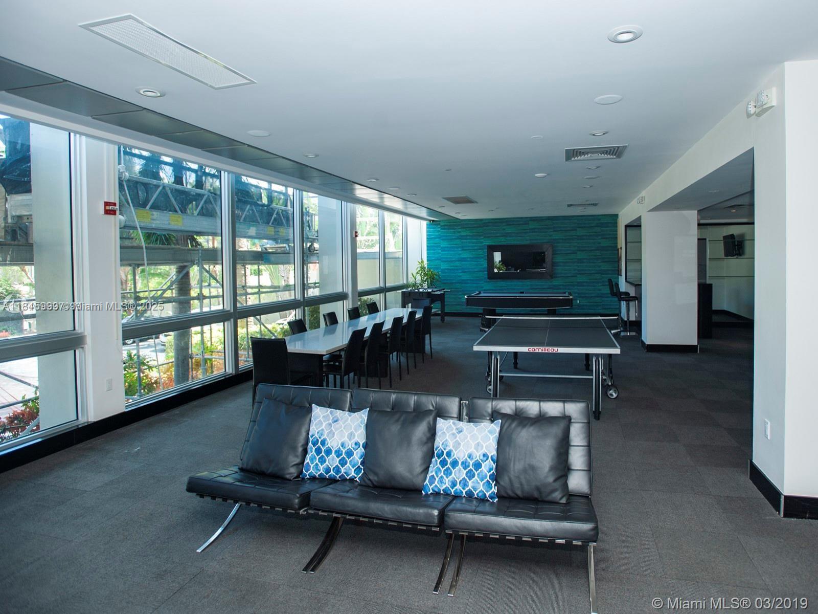 1200 West Avenue, Unit 521 Miami Beach, FL 33139 - Photo 51 of 51 a living room with furniture and a fireplace