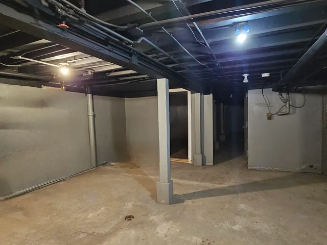 a view of empty room