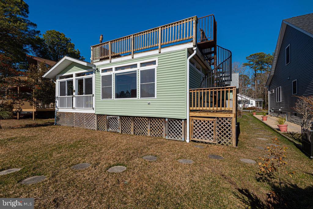 32 Watertown Road Ocean Pines, MD 21811 - Photo 61 of 83 View from rear of lot