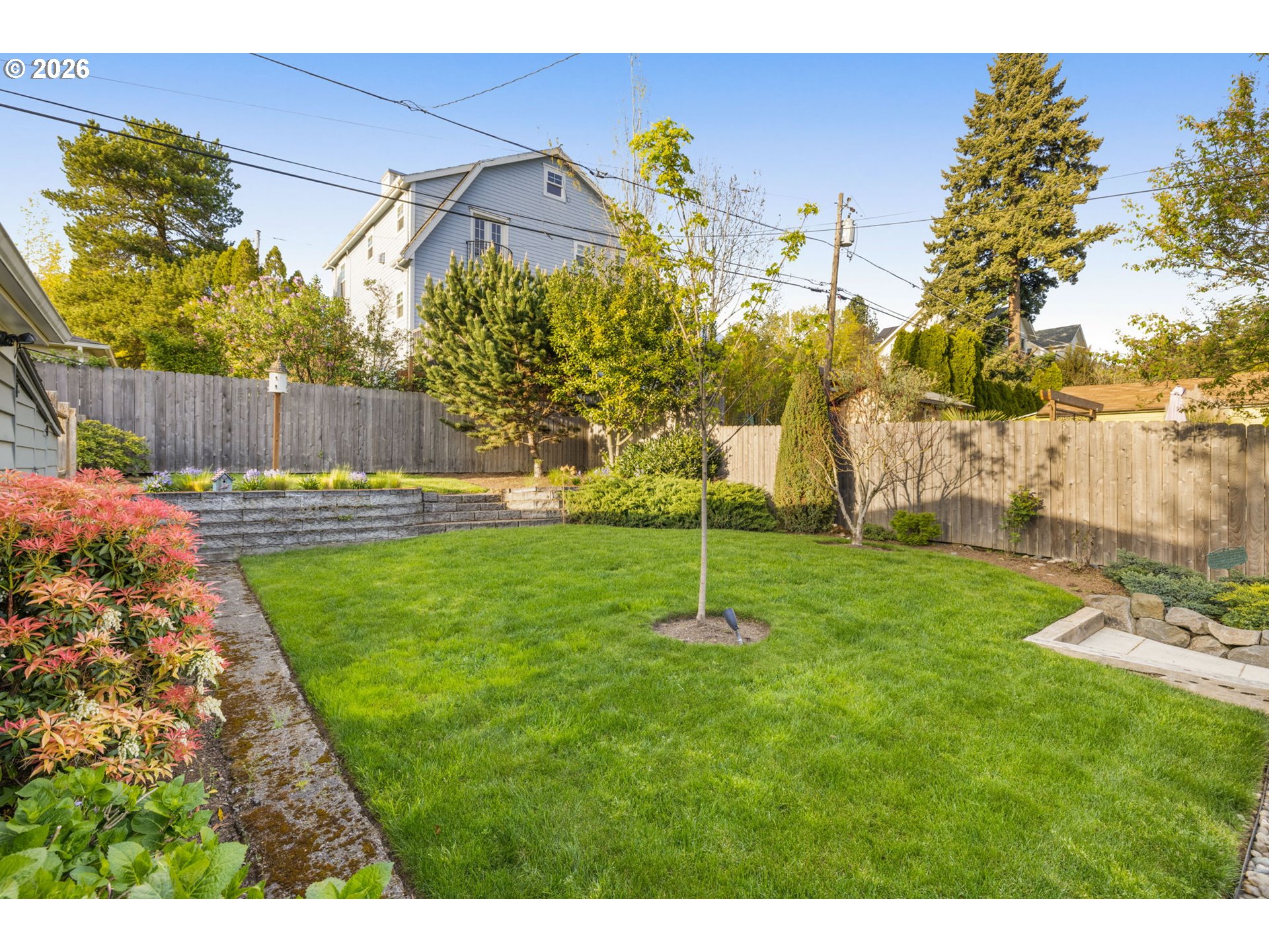4117 Southeast Henderson Street Portland, OR 97202 - Photo 34 of 43 a view of a backyard