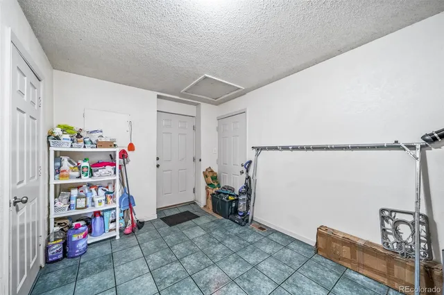 a view of storage and utility room