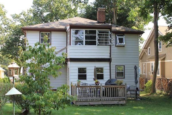 13 Woodman Road Worcester, MA 01602 - Photo 21 of 21 a view of a house with a roof deck