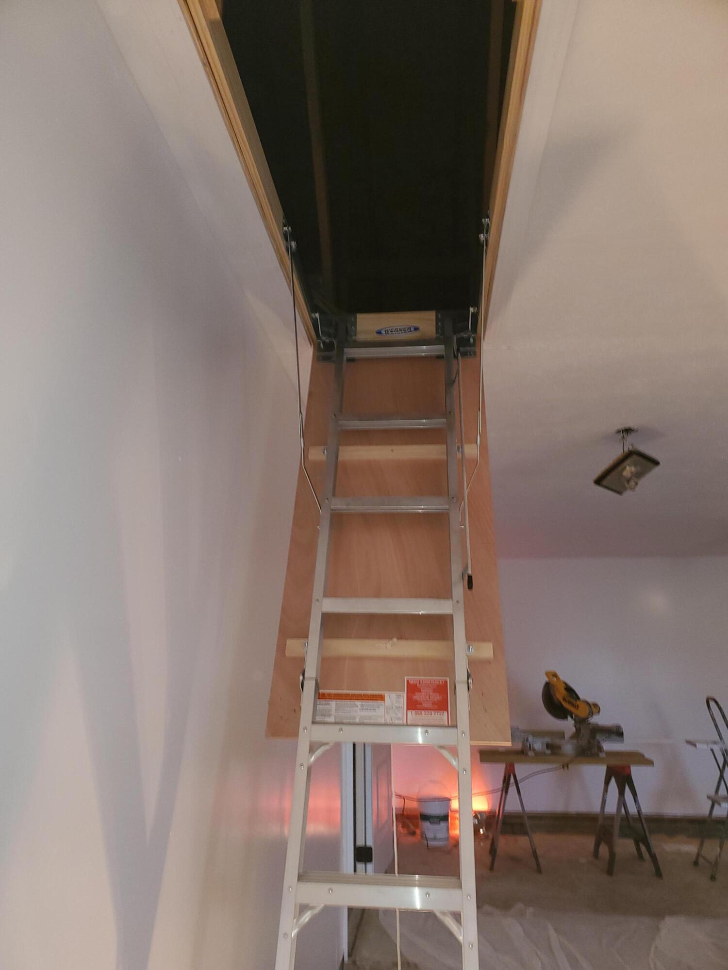129 Murphy Road Bulls Gap, TN 37711 - Photo 61 of 84 Walk up to the attic in garage.