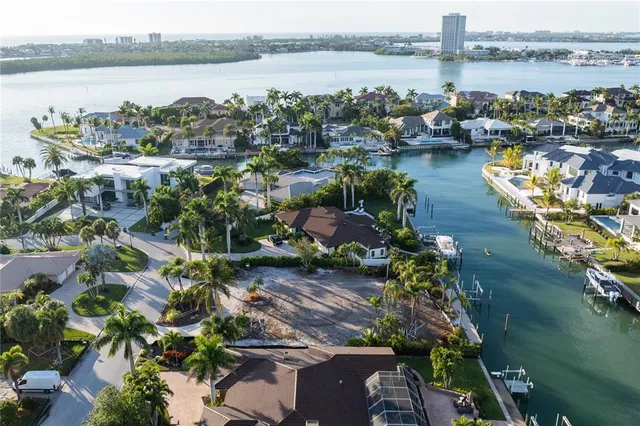 a view of a lake with outdoor space