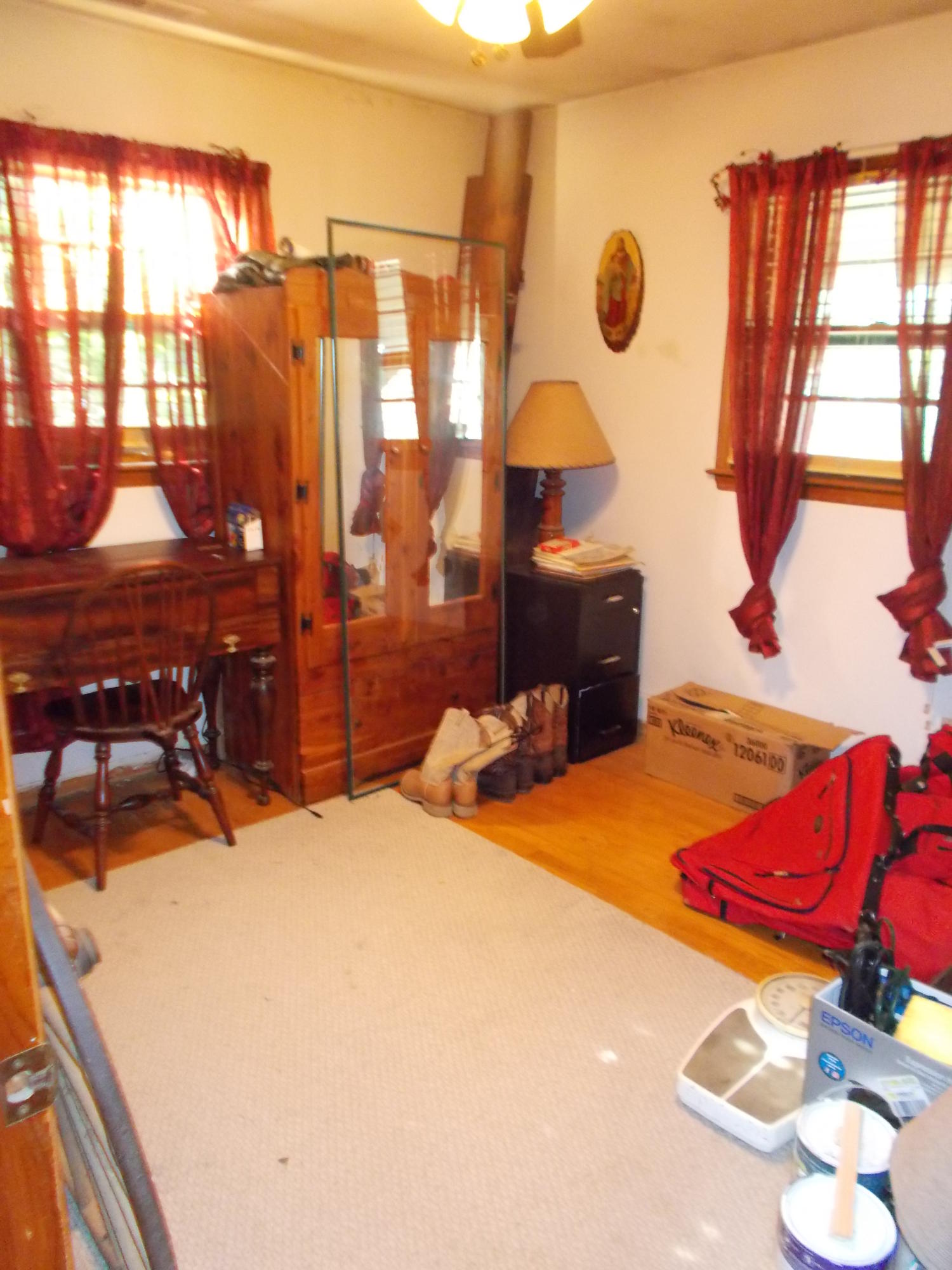 3741 Flatwoods Road Elliston, VA 24087 - Photo 29 of 51 a bedroom with bed and window