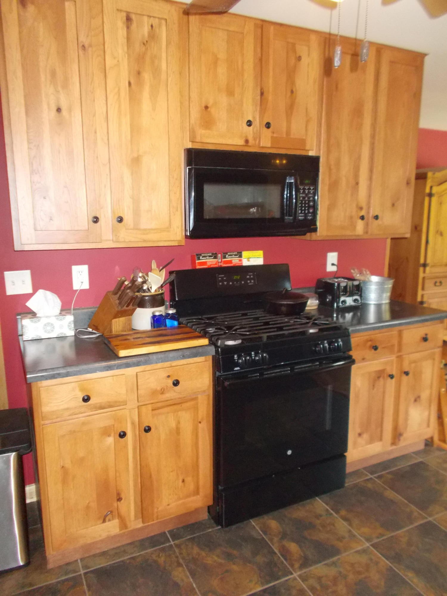 3741 Flatwoods Road Elliston, VA 24087 - Photo 36 of 51 a kitchen with stainless steel appliances a stove and a microwave