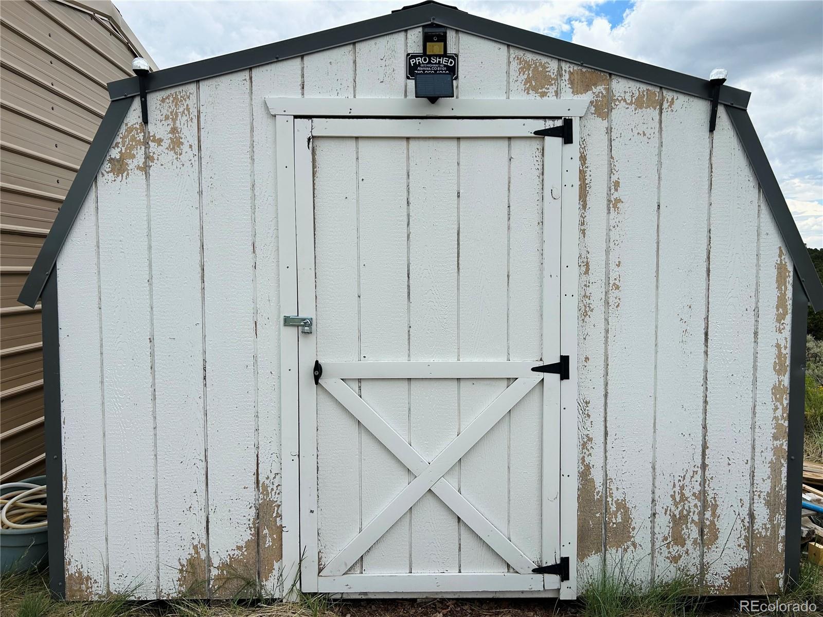 4535 Sarnoff Road Fort Garland, CO 81133 - Photo 25 of 44 a view of wooden door