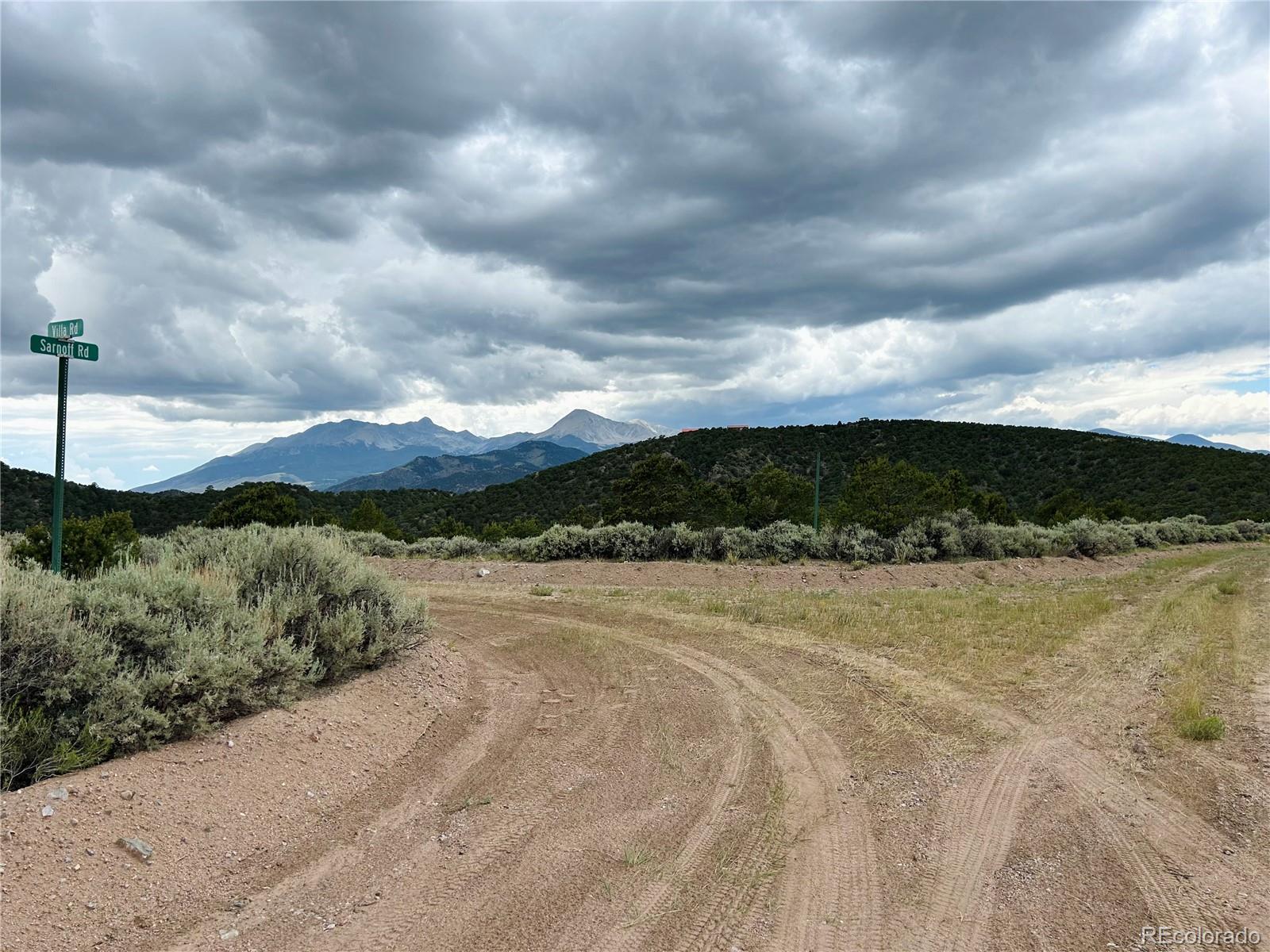 4535 Sarnoff Road Fort Garland, CO 81133 - Photo 40 of 44 a view of an outdoor space and mountain