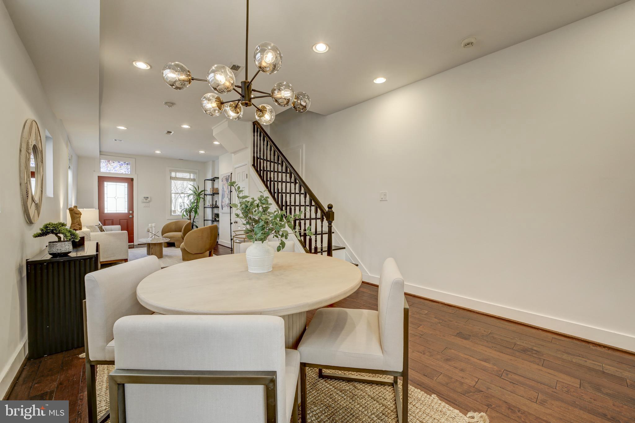 2012 2nd Street Northwest Washington, DC 20001 - Photo 12 of 28 a dining room with furniture and window