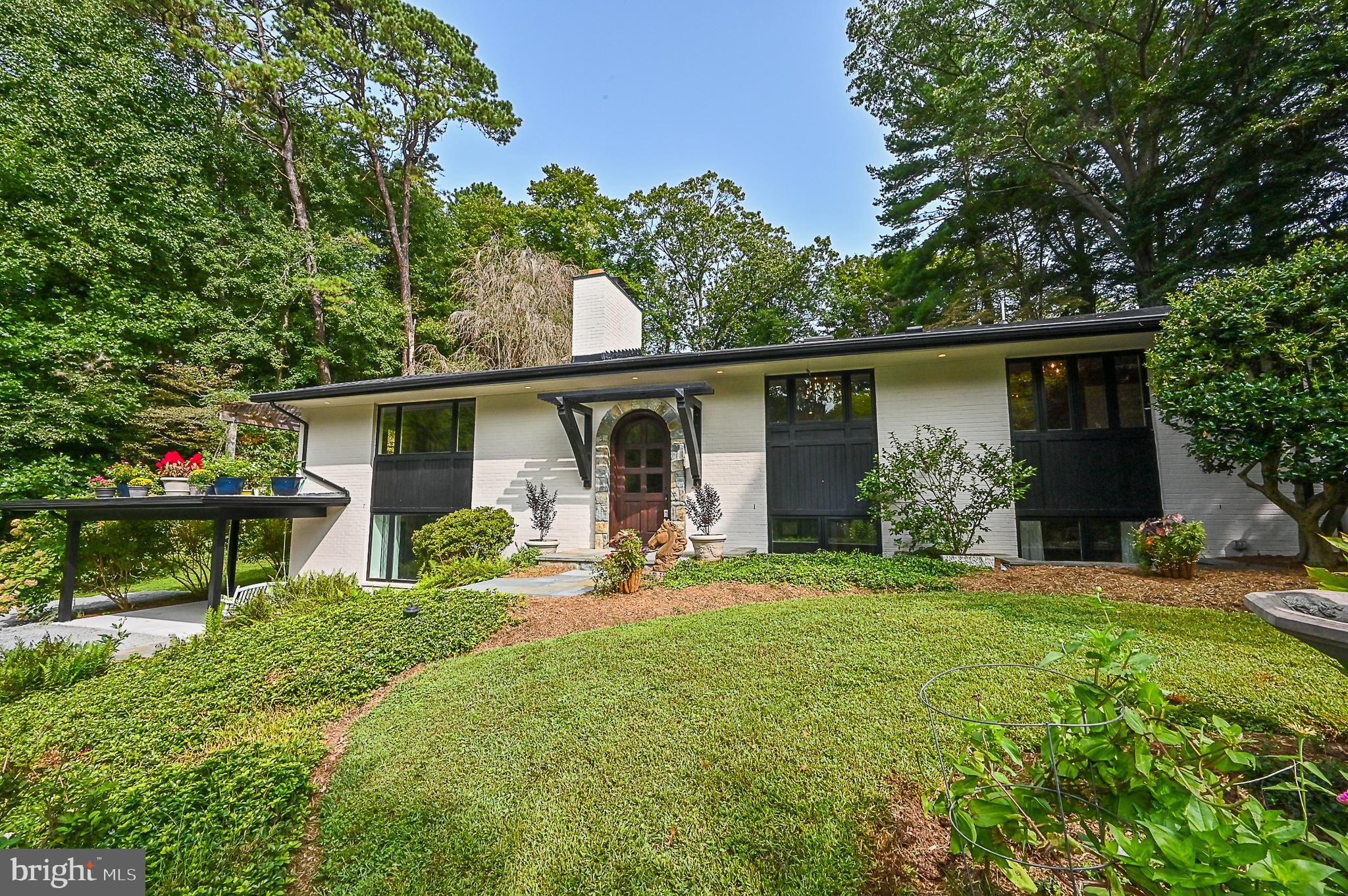 10600 Hunters Valley Road Vienna, VA 22181 - Photo 1 of 50 Four Side Brick & Stone Remodeled Home