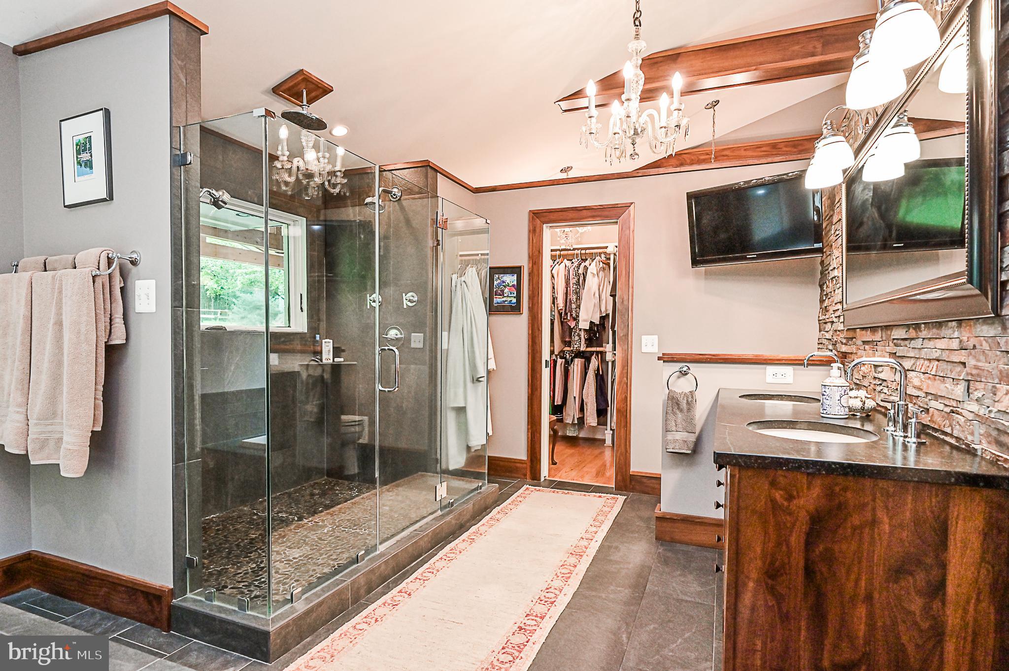 10600 Hunters Valley Road Vienna, VA 22181 - Photo 22 of 50 Frameless Glass Shower Doors in Owner's Bath