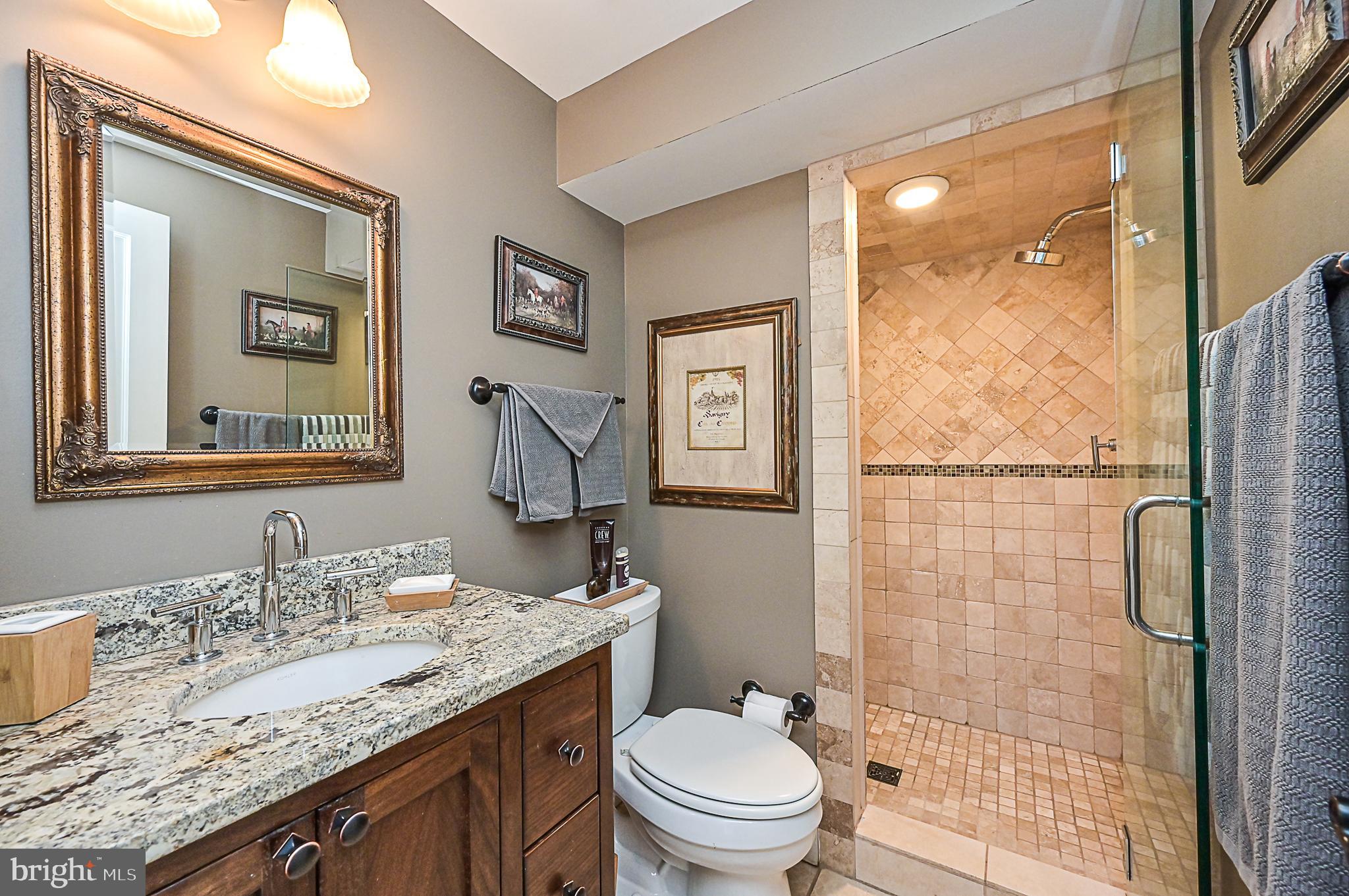 10600 Hunters Valley Road Vienna, VA 22181 - Photo 33 of 50 Custom Hall Bath with Designer Finishes