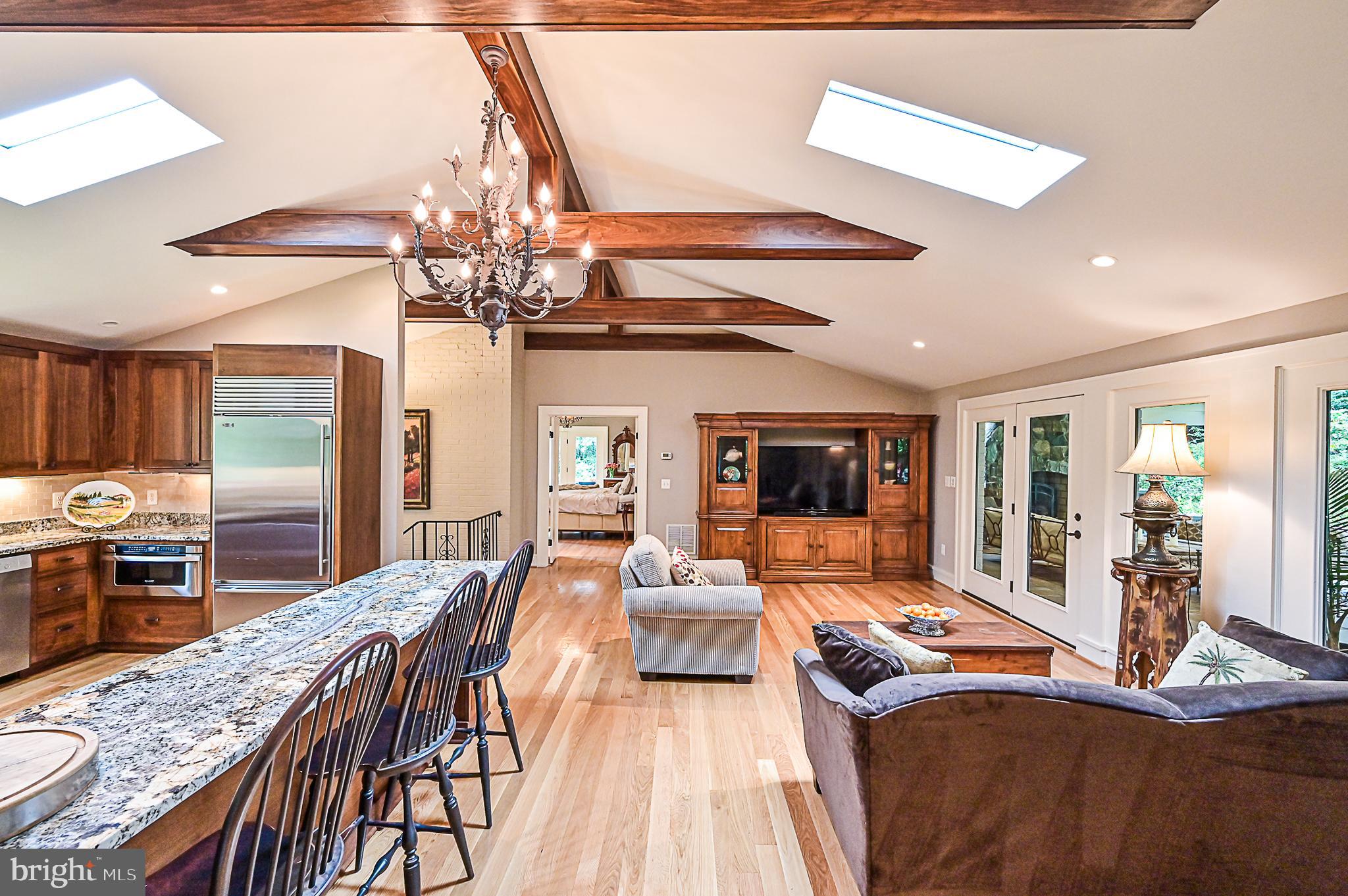 10600 Hunters Valley Road Vienna, VA 22181 - Photo 9 of 50 Skylights in Kitchen & Great Room