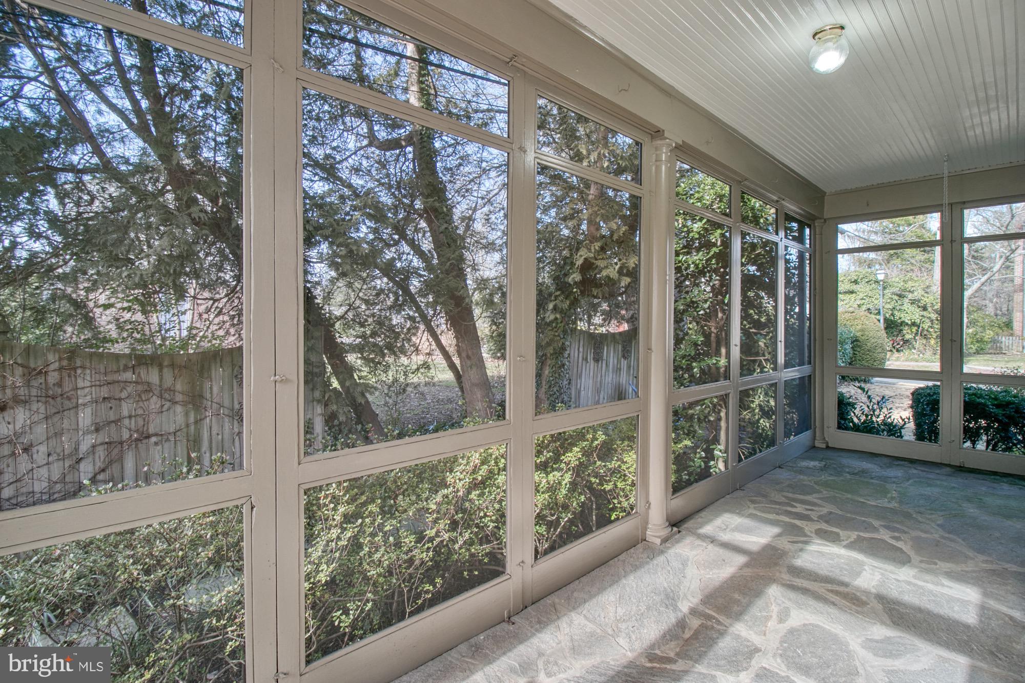 901 Greenleigh Road Baltimore, MD 21212 - Photo 11 of 81 Screened porch off Living Rm.