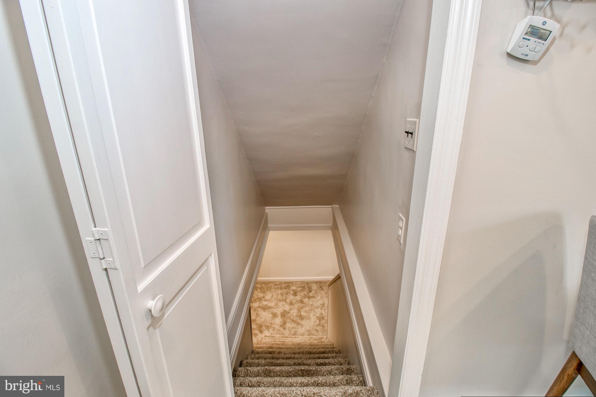 901 Greenleigh Road Baltimore, MD 21212 - Photo 33 of 81 Stairs to LL opposite the half bath near the kitch