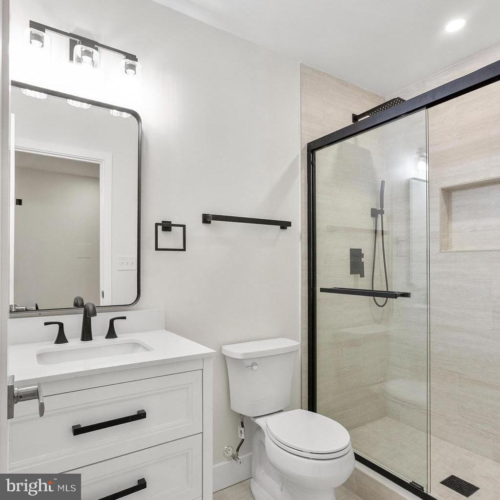 5404 4th Street Northwest, Unit 1 Washington, DC 20011 - Photo 13 of 28 Lower Level Front Bathroom