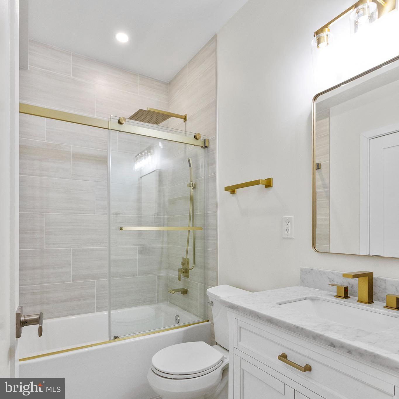 5404 4th Street Northwest, Unit 1 Washington, DC 20011 - Photo 15 of 28 Lower Level Side Bathroom