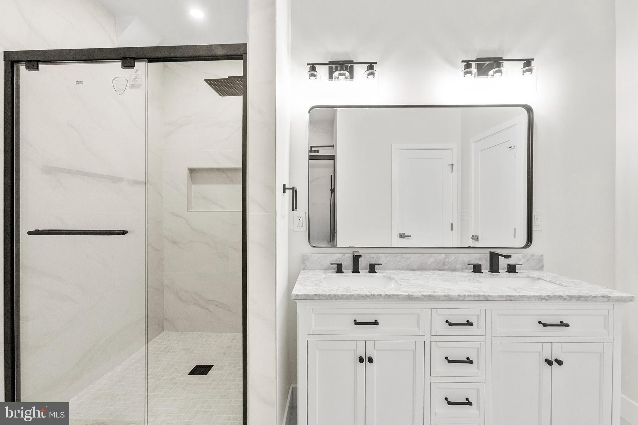 5404 4th Street Northwest, Unit 1 Washington, DC 20011 - Photo 20 of 28 Lower Level Primary Bathroom