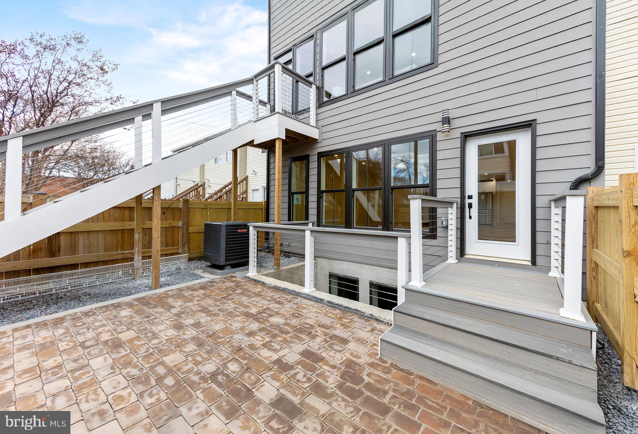 5404 4th Street Northwest, Unit 1 Washington, DC 20011 - Photo 23 of 28 Rear Porch