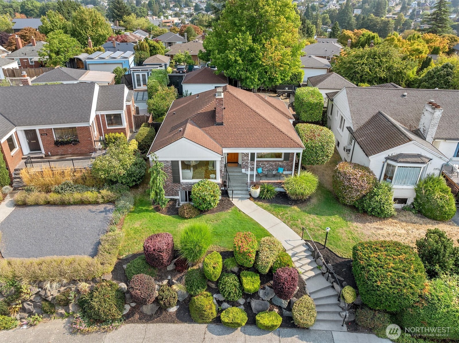 1940 Edgemont Place West Seattle, WA 98199 - Photo 5 of 37 an aerial view of a house