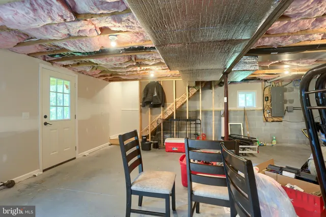 a room with musical instruments