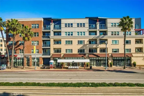 a car parked in front of a building