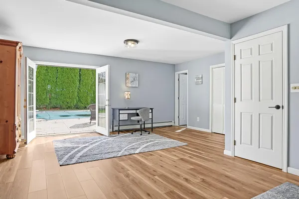 a bathroom with a toilet and a sink